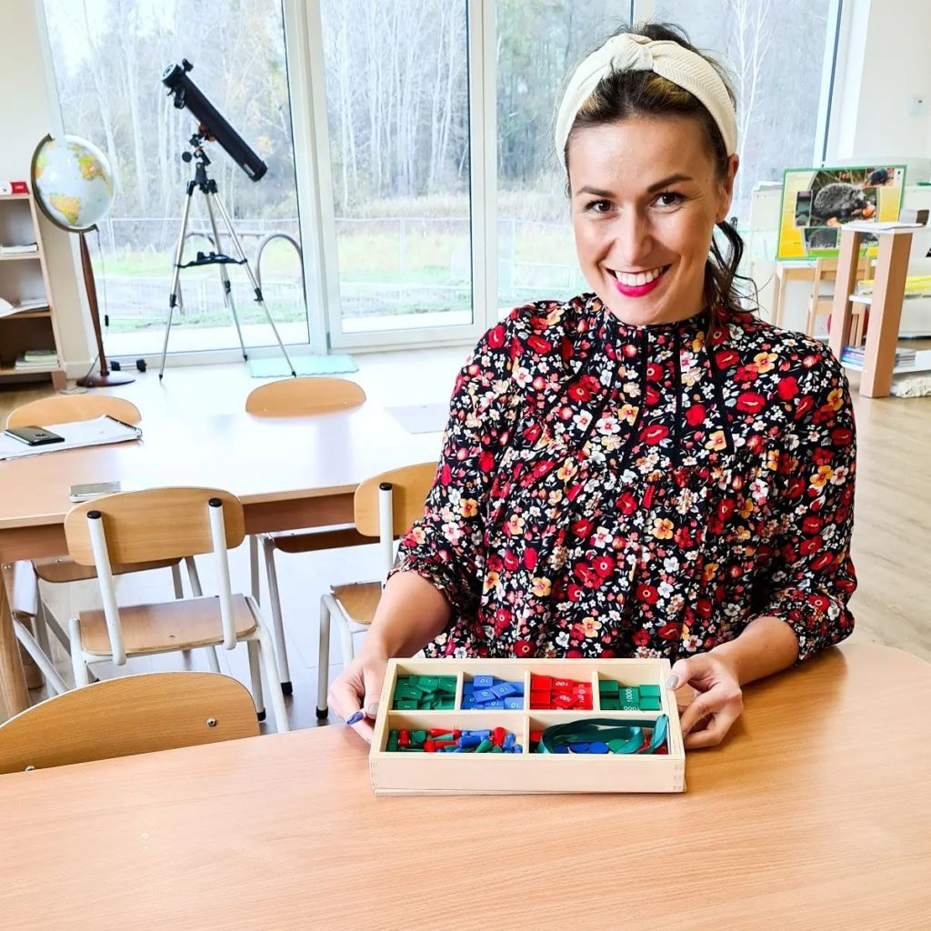 Szkolenie dla kadry Przedszkola Artystyczno-Językowego Akademia Montessori w Orzyszu.