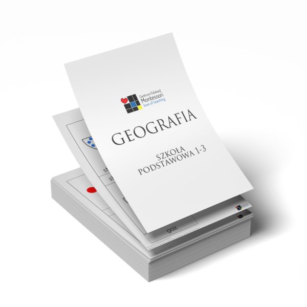 PAKIET EDUKACYJNY MONTESSORI GEOGRAFIA WCZESNOSZKOLNA