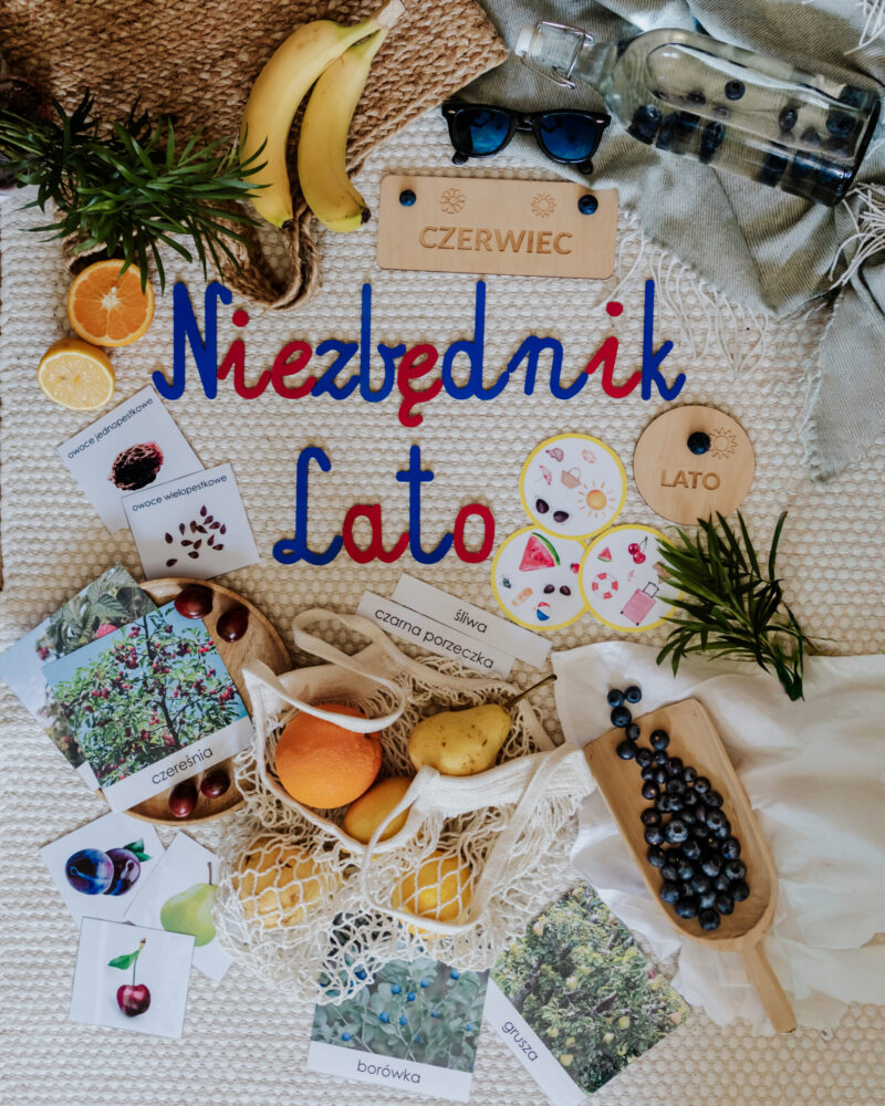 NIEZBĘDNIK EDUKACYJNY MONTESSORI LATO