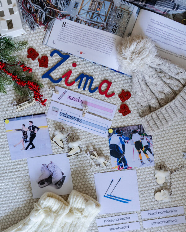 NIEZBĘDNIK EDUKACYJNY MONTESSORI ZIMA