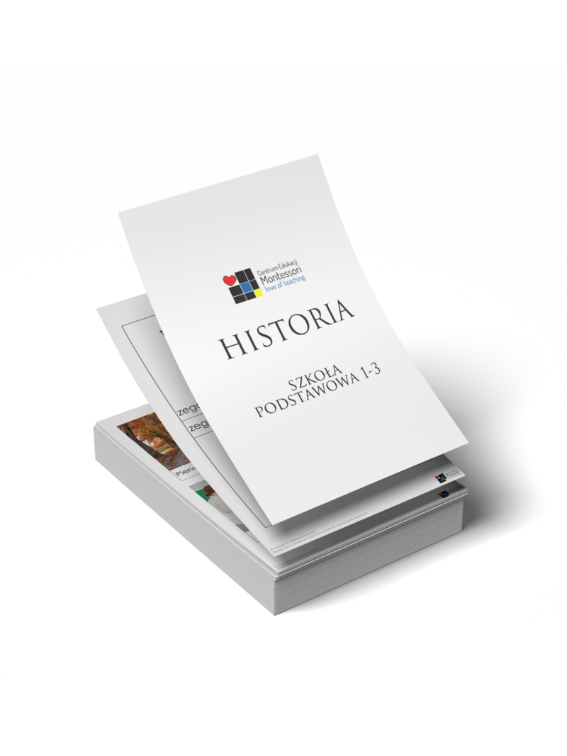PAKIET EDUKACYJNY MONTESSORI HISTORIA WCZESNOSZKOLNA