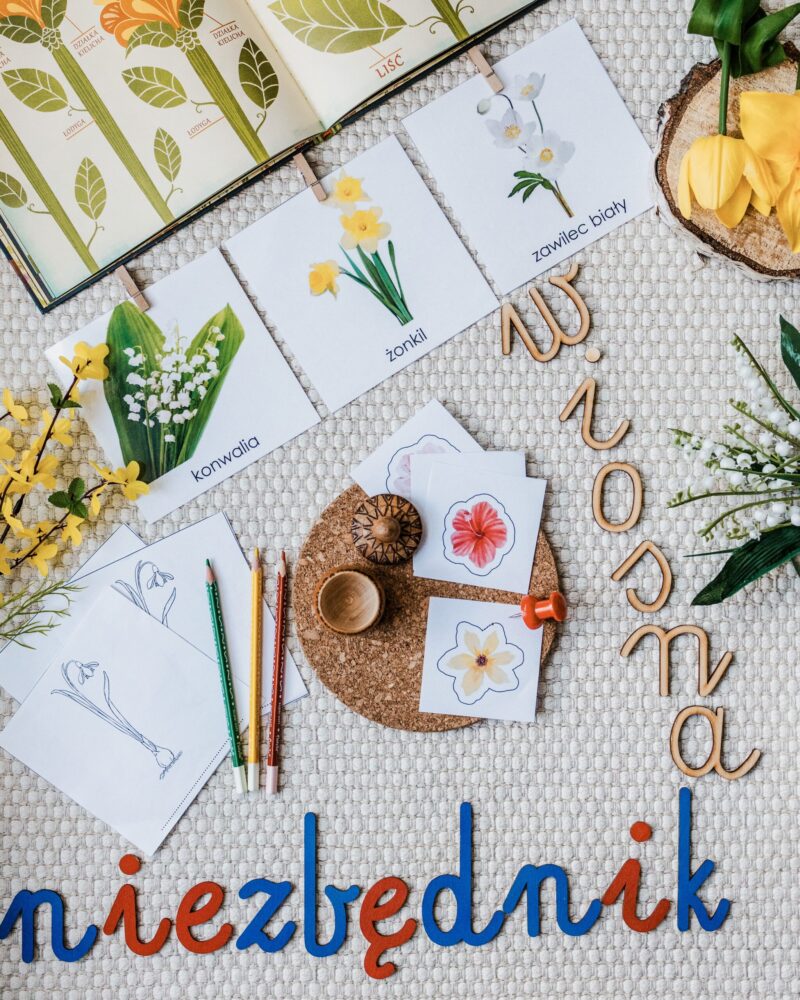 NIEZBĘDNIK EDUKACYJNY MONTESSORI WIOSNA