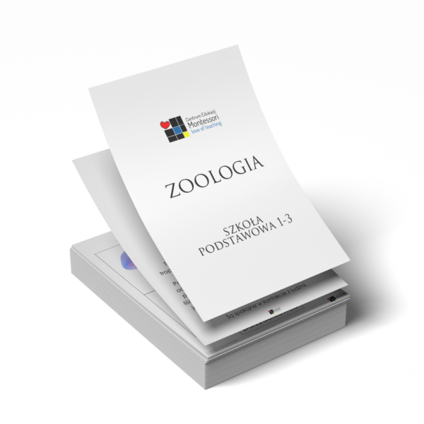 PAKIET EDUKACYJNY MONTESSORI ZOOLOGIA WCZESNOSZKOLNA