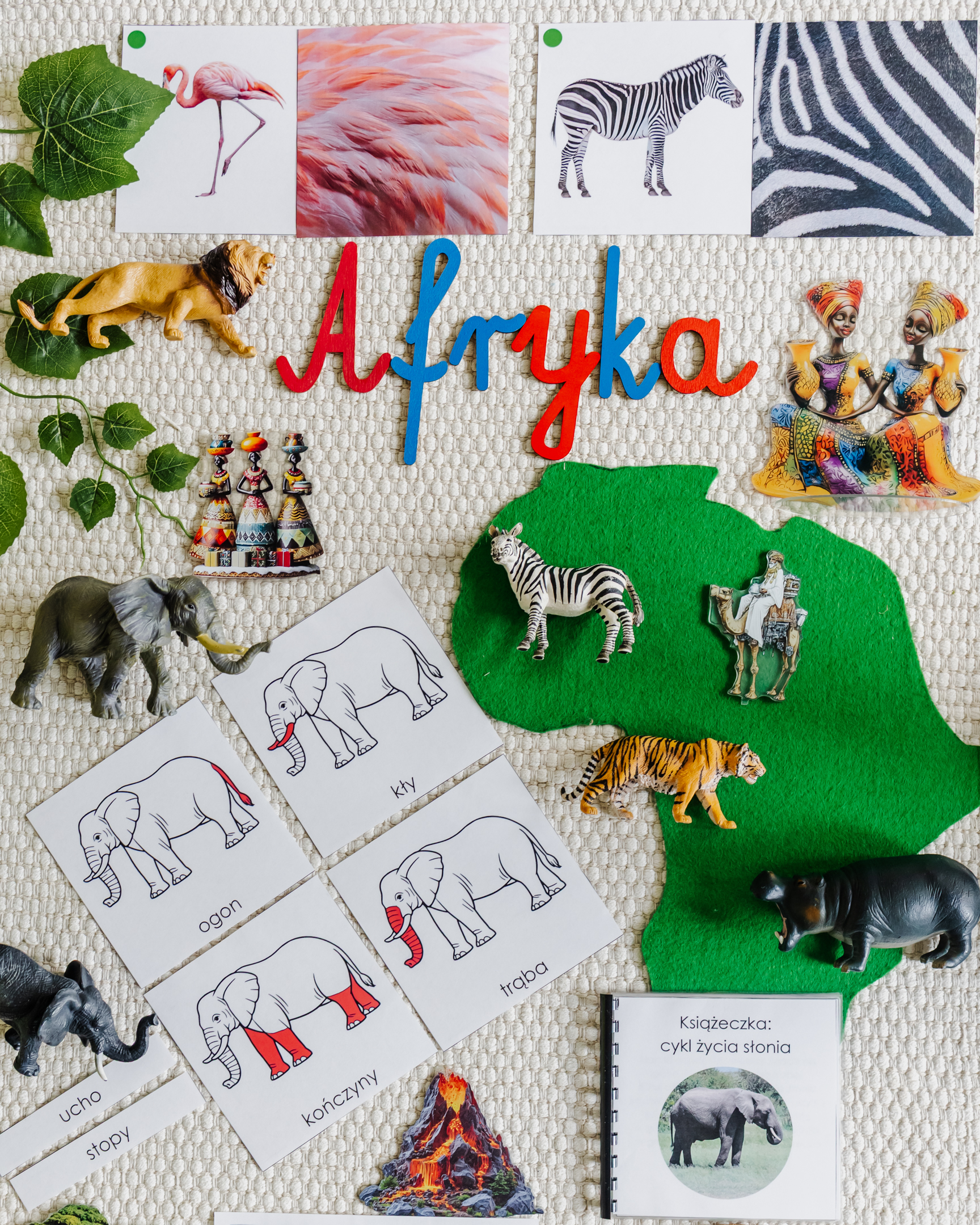 NIEZBĘDNIK EDUKACYJNY MONTESSORI AFRYKA