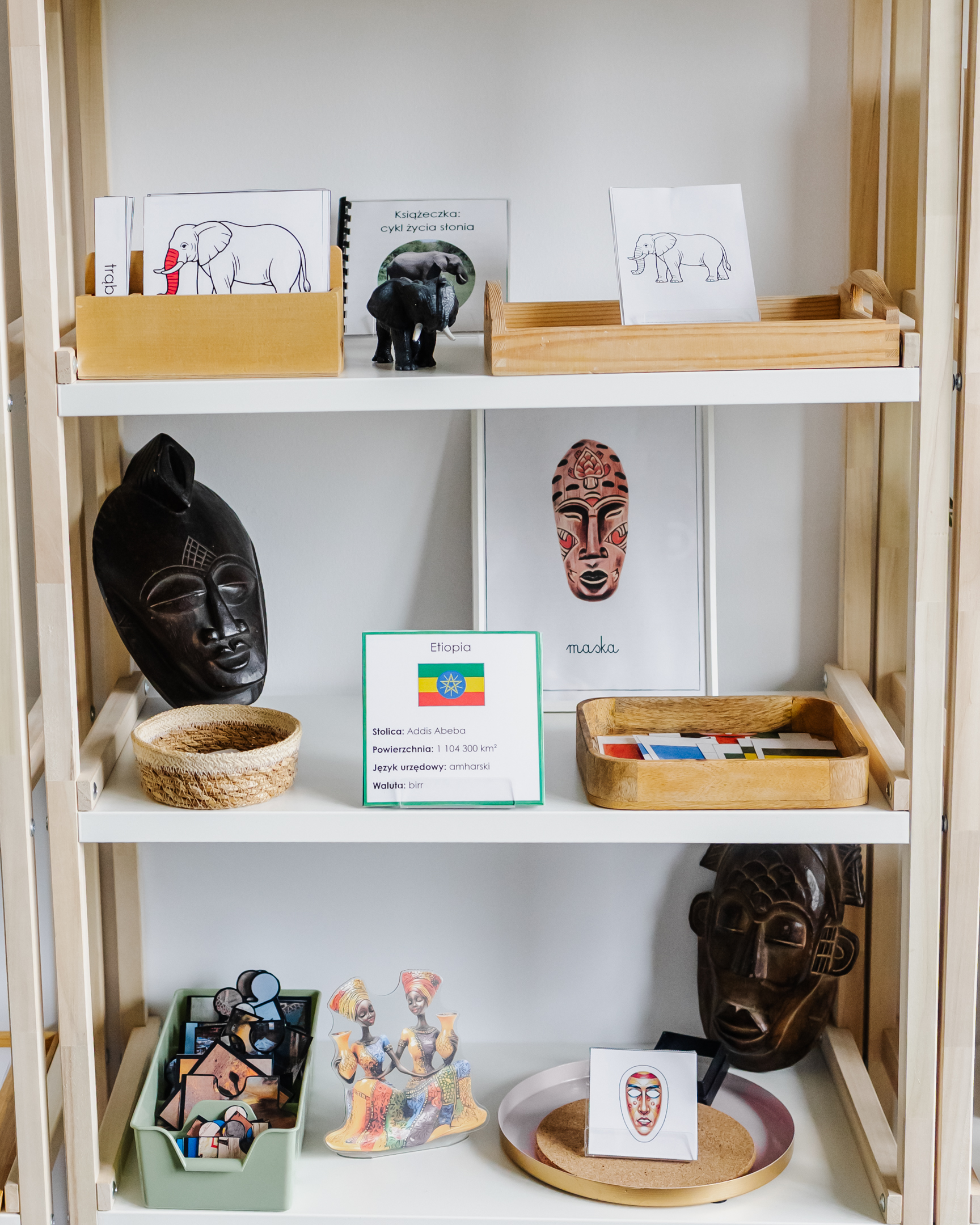 NIEZBĘDNIK EDUKACYJNY MONTESSORI AFRYKA - obrazek 8